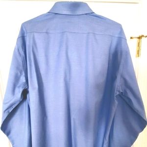 Awareness Kenneth Cole Men's Blue SlimFit Dress Sh